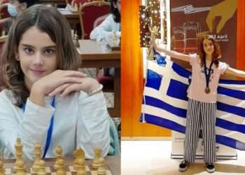 Η 10χρονη Ευαγγελία Σίσκου κερδίζει την 3η θέση στο Παγκόσμιο Πρωτάθλημα Σκακιού