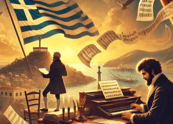 Σολωμός και Μάντζαρος: Δημιουργοί του Ύμνου εις την Ελευθερίαν (Εθνικός Ύμνος)