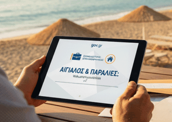 Επιχειρήσεις Αιτωλοακαρνανίας: Άνοιξε η πλατφόρμα για την παραχώρηση αιγιαλού – Τι ισχύει για το 2026