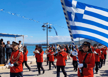 Η Βόνιτσα τίμησε την 25η Μαρτίου: Η καρδιά του Δήμου Ακτίου-Βόνιτσας χτύπησε «γαλανόλευκα»