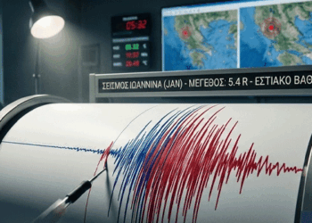 Ισχυρή Σεισμική Δόνηση 5,4 Ρίχτερ στα Ιωάννινα: Πλούσια Μετασεισμική Ακολουθία και Ζημιές σε Χωριά