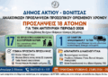 Δήμος Ακτίου – Βόνιτσας: Προσλήψεις 18 Ατόμων για την Αντιπυρική Περίοδο 2026