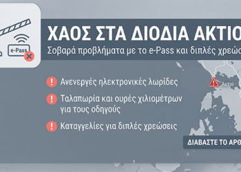 Δυσλειτουργία e-Pass στην Υποθαλάσσια Ζεύξη Ακτίου – Πρέβεζας: «Χάος» στα Διόδια