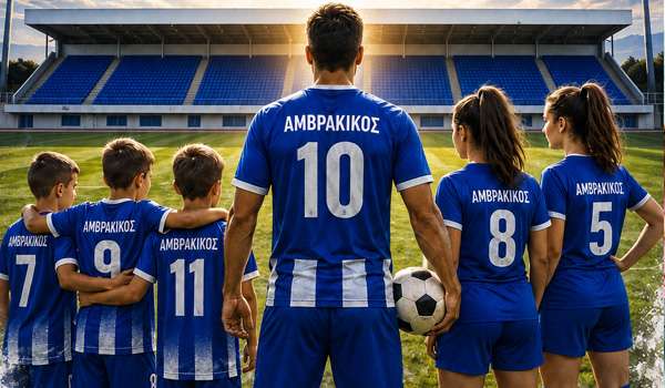 Νέα αγωνιστική αρχή για τον Αμβρακικό με ανδρική ομάδα και δυνατές ακαδημίες