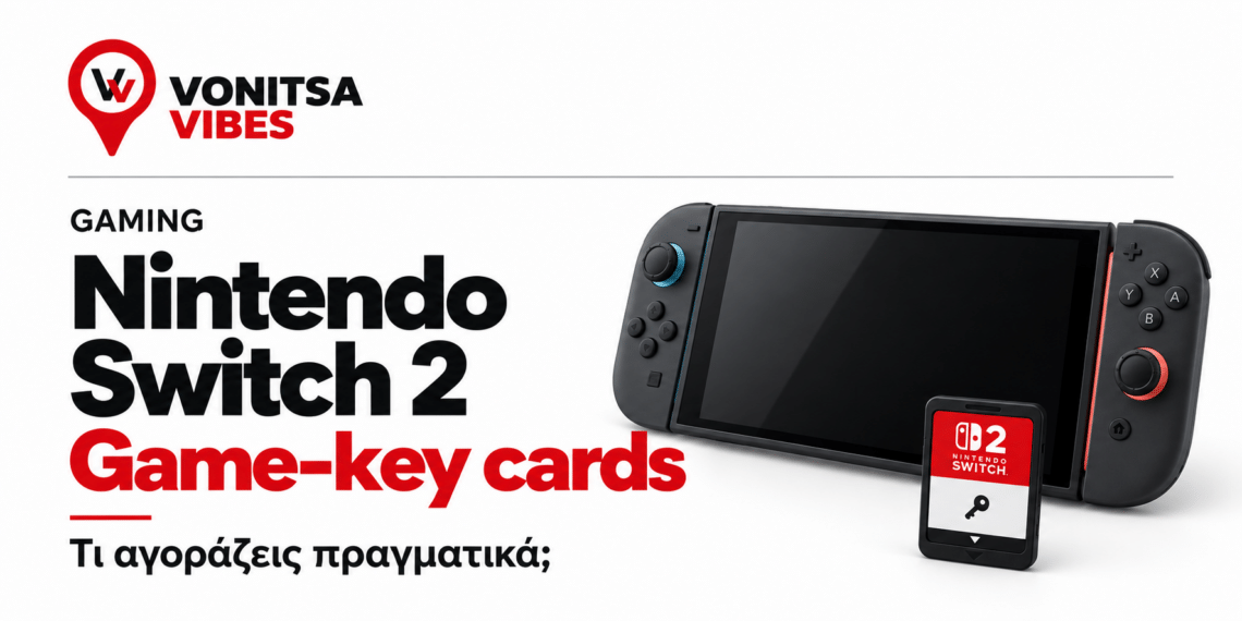 Nintendo Switch 2: Τι αγοράζεις πραγματικά με μια game-key card;